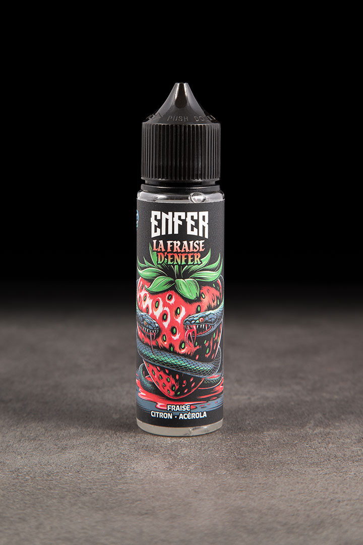 E-liquide La Fraise d'Enfer 50ml VAPE 47 - ICI ET VAP
