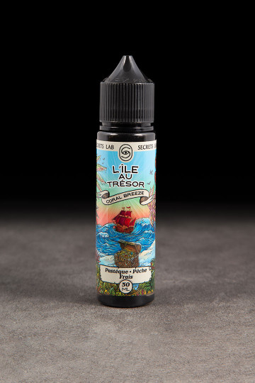 E-liquide Coral Breeze 50ml SECRET'S LAB - ICI ET VAP